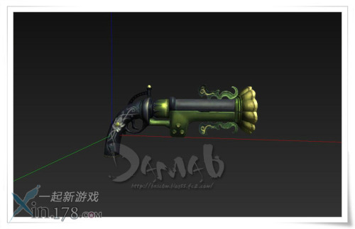 剑灵枪手兵器外不雅